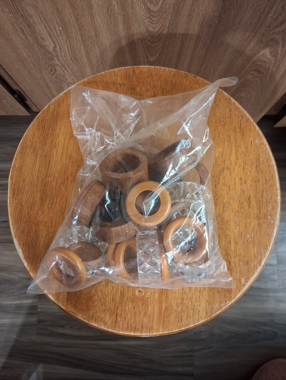 Vintage Wooden Napkin Rings